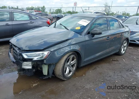 2017 Audi A3 2.0T Premium из США, поврежденный, VIN WAUB8GFF2H1012840